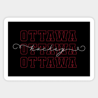 PWHL Hockey Ottawa Sticker